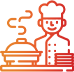 Restaurante CRC Nossa estrutura: -Buffet quente servido em rechaud´s de inox; -Buffet frio servido em travessas de inox e taças de vidro; -Pratos de porcelana; -Sousplat de inox; -Guardanapos de pano; -Talheres de...